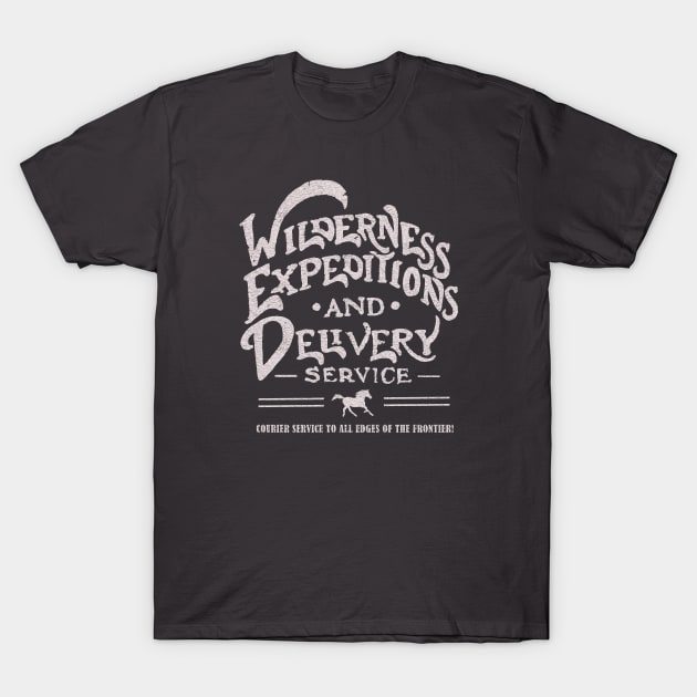 Wilderness Expeditions and Delivery T-Shirt by Heyday Threads